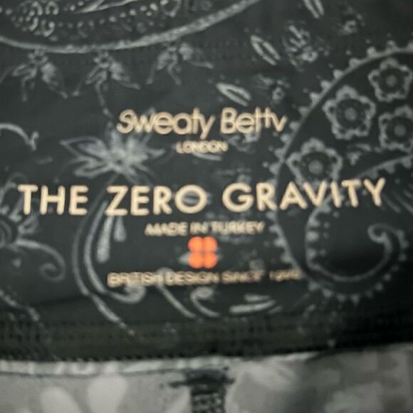 Sweaty Betty Zero Gravity Blue Leggings Paisley Compression High Rise Size XS - Picture 4 of 9